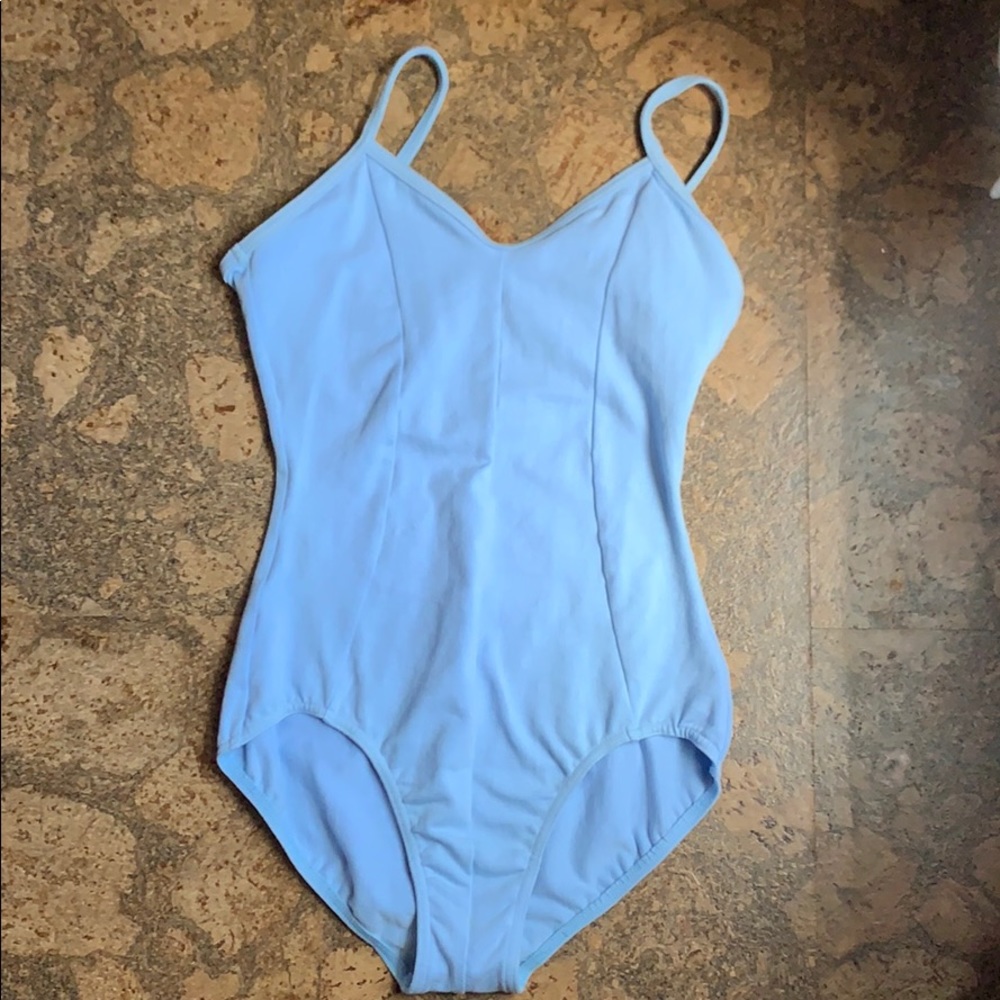 ✨LIGHT BLUE MIRELLA DANCE LEOTARD✨